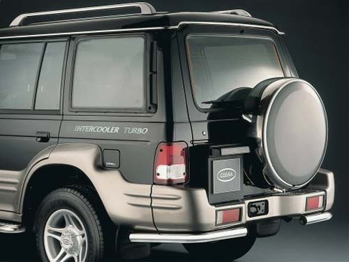 Hyundai Galloper с 98 - Крепления багажника продольные, для 5 дверной модели, нержавейка